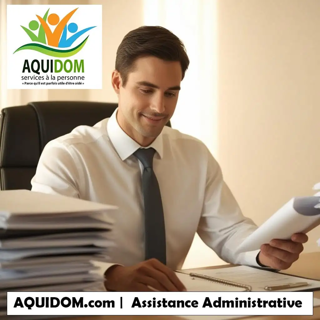 Assistance administrative à domicile, aide avec les démarches et documents officiels