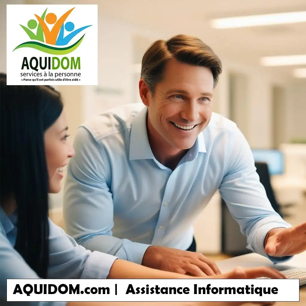 Assistance informatique à domicile pour formation et installation de matériel