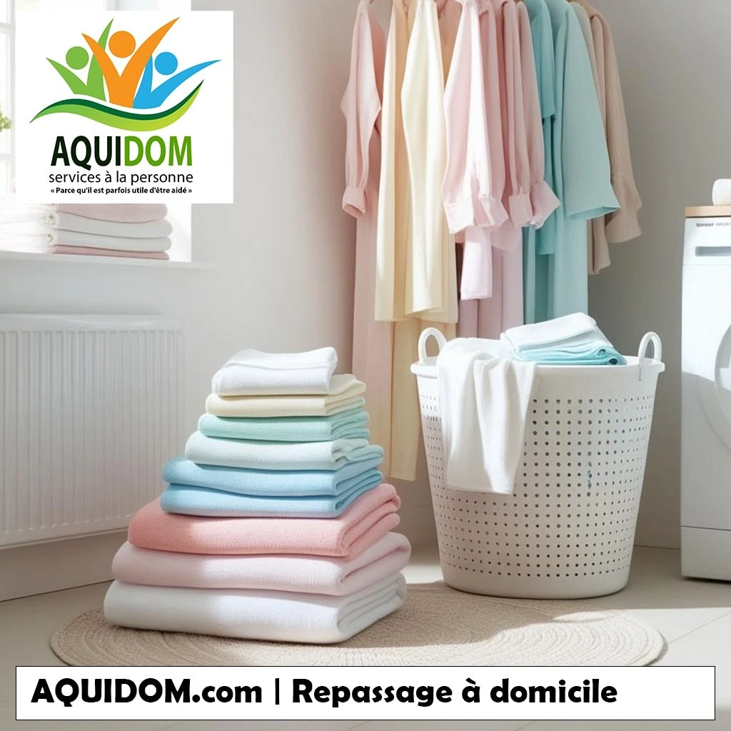 Femme de ménage à domicile à Aillas par Aquidom